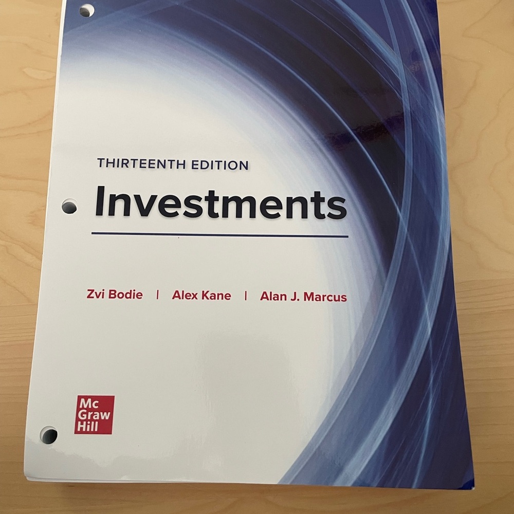 McGraw Hill Investments Textbook